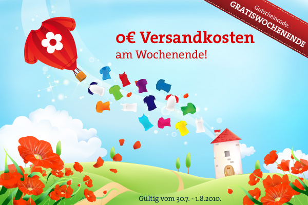 Versandkostenfrei am Wochenende