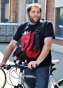Dave and his Timbuk2 Classic Messenger