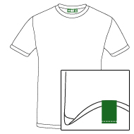 Spreadshirt Etikett rechts unten umgeklappt - blanko