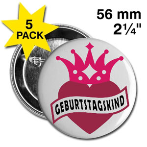 Button Spreadshirt Geburtstagskind