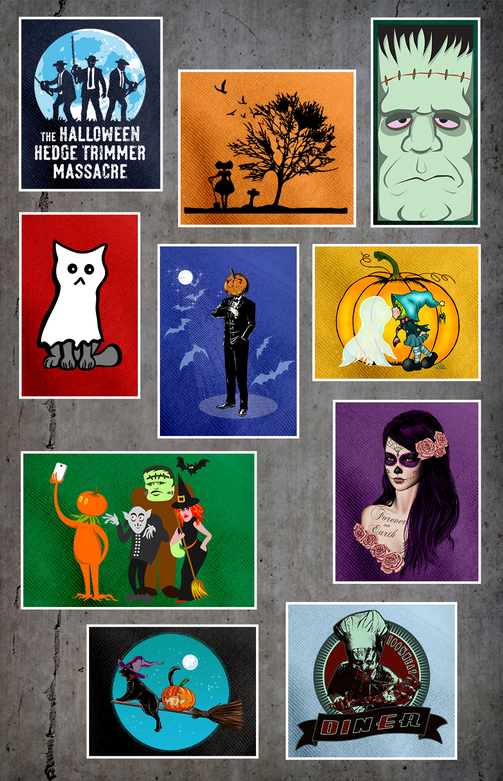 Design Wettbewerb Halloween