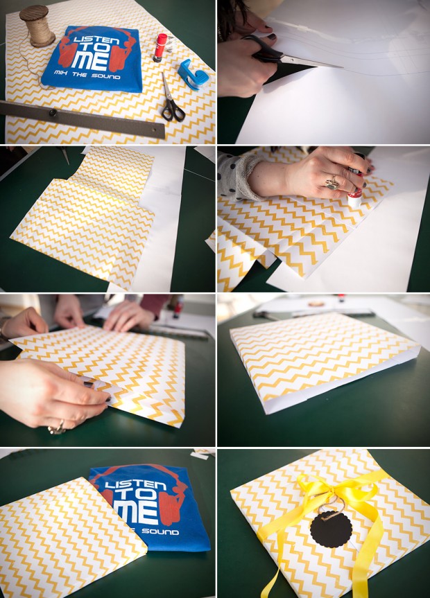 Schallplatten Cover Geschenkverpackung