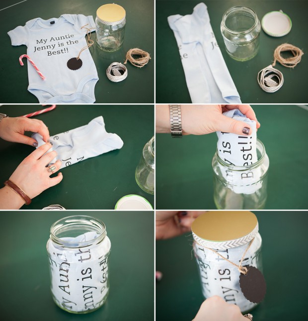 Marmeladen Glas  Geschenkverpackung
