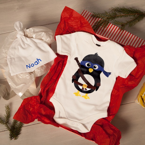 Baby Strampler Pinguin spreadshirt