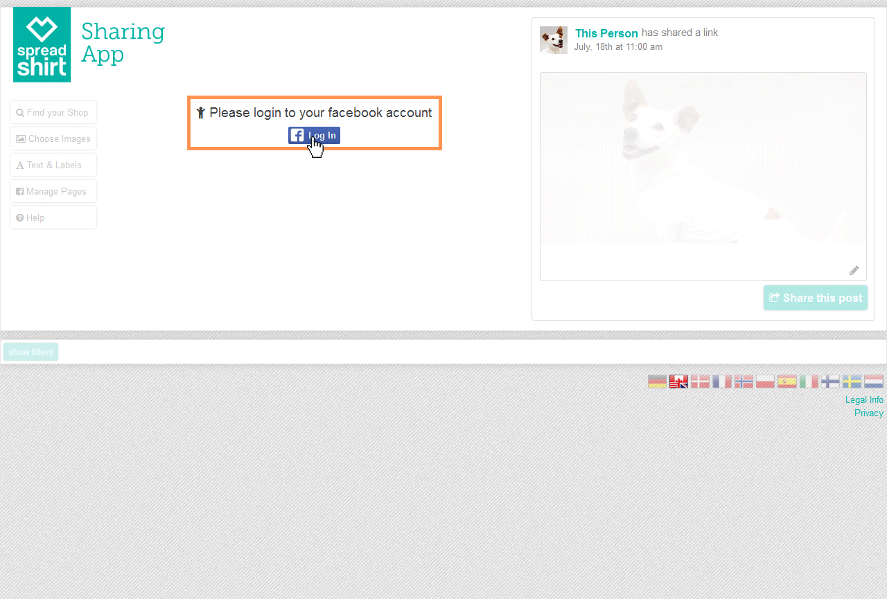 Sharing Tool Animation