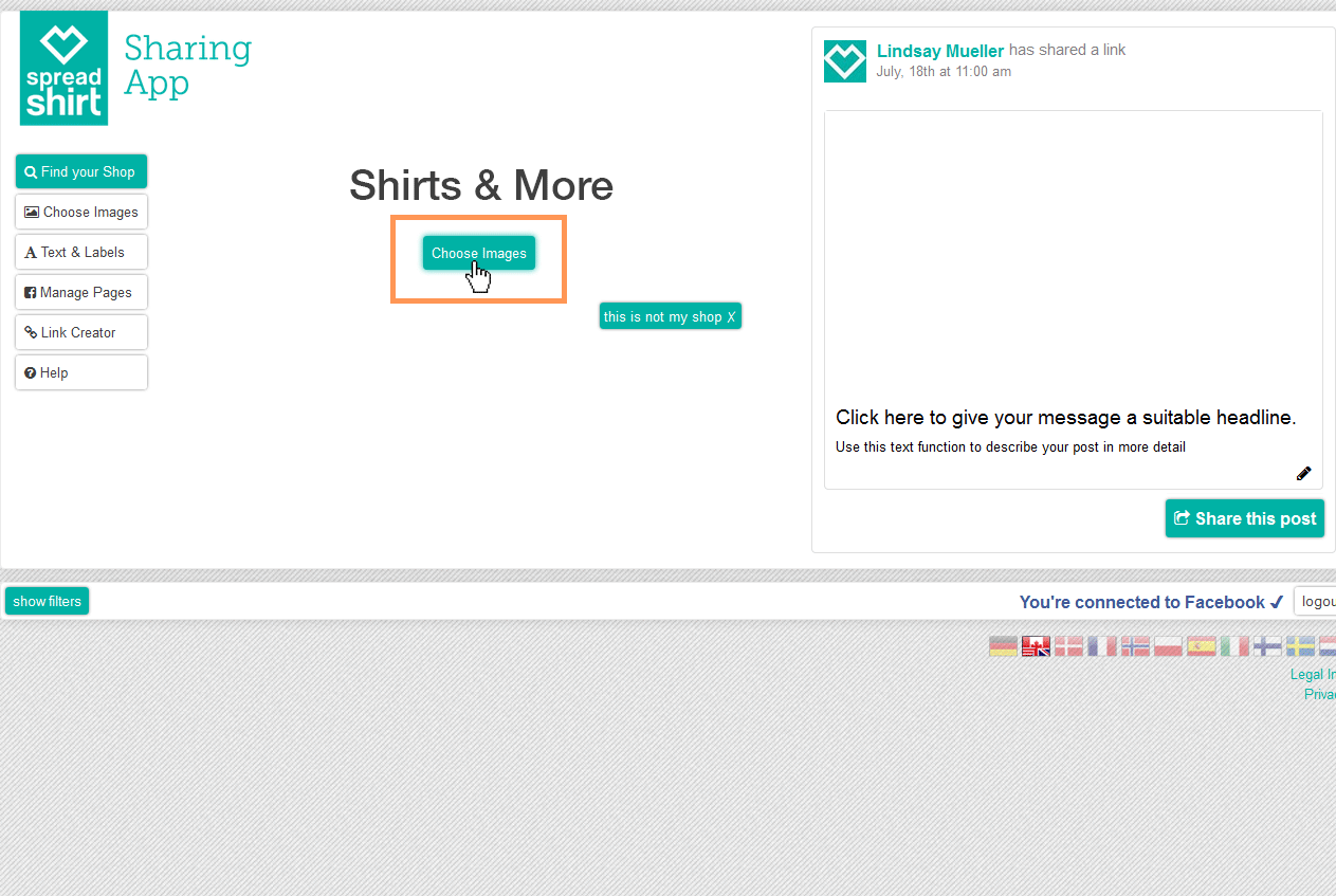 Sharing Tool Animation