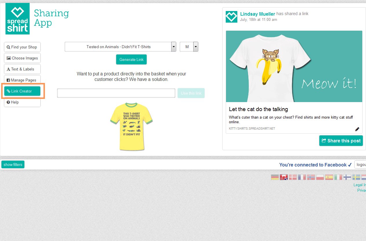 Sharing Tool Animation