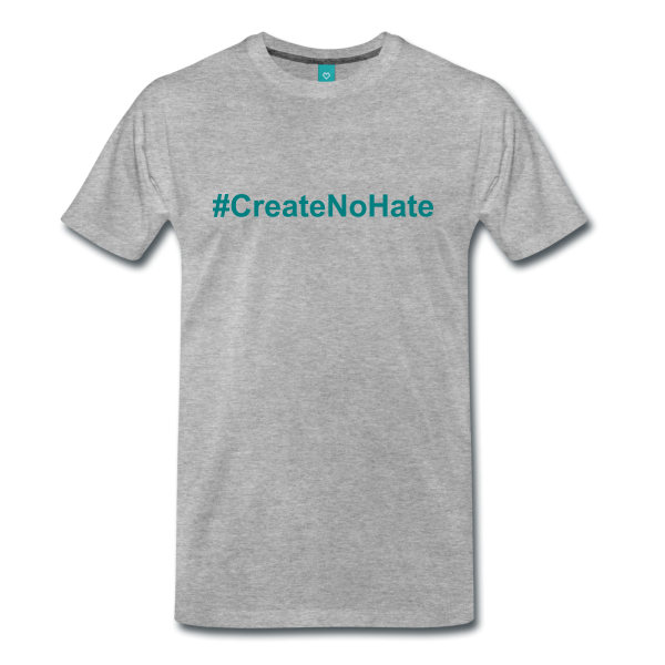 graues T-Shirt_CreateNoHate