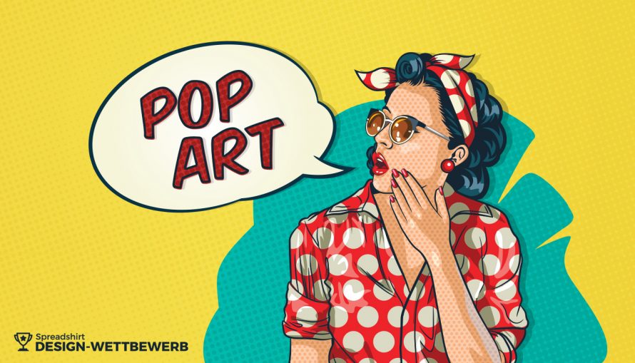 Designwettbewerb Pop Art Spreadshirt